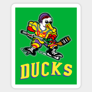Classic Mighty Ducks Logo Sticker